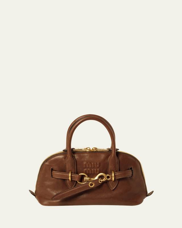 Aventure Medium Nappa Leather Top-Handle Bag